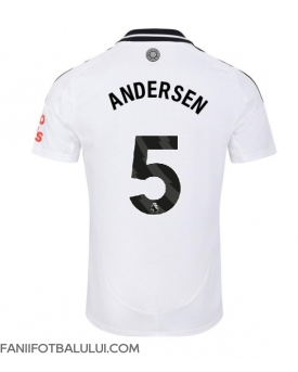 Fulham Joachim Andersen #5 Tricou Fotbal Replică 2024-25 Barbati Acasa